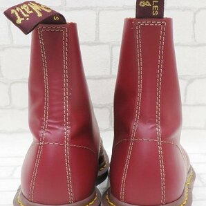 2S9111/Dr.Martens VINTAGE 1460 OXBLOOD 8EYE SHOE 12308601 英国製 ドクターマーチン 8ホールブーツの画像3