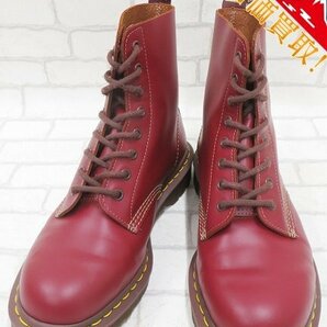 2S9111/Dr.Martens VINTAGE 1460 OXBLOOD 8EYE SHOE 12308601 英国製 ドクターマーチン 8ホールブーツの画像1