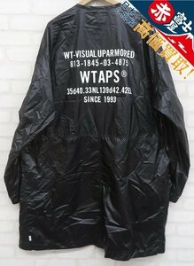 8T0045/WTAPS NYLON RIPSTOP JACKET 202BRDT-JKM06 ダブルタップス ナイロンリップスストップジャケット コート