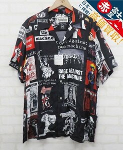 8T0464/WACKO MARIARAGE AGAINST THE MACHINE The Battle of Los Angeles HAWAIIAN SHIRT