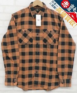 8T0746/未使用品 RRL チェックネルシャツ ダブルアールエル