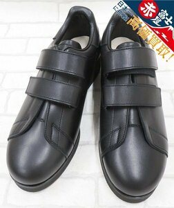 2S9064/未使用品 foot the coacher 2BELTS VIBRAM SOLE フットザコーチャー ベルトローファー 7.5