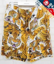 3P5957/未使用品 WACKO MARIA×TIM LEHI HAWAIIAN SHORTS ワコマリア ティムリーハイ ハワイアンショーツ パンツ_画像1