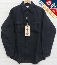 8T0747/未使用品 SASSAFRAS Botanical Scout Shirt SF-221957 ササフラス ボタニカルスカウトシャツ_画像1