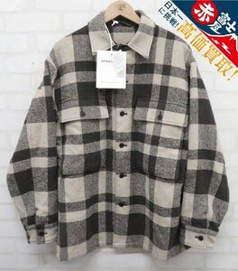 8T0769/未使用品 KAPTAIN SUNSHINE Mill Shirt Jacket KS23FJK11 キャプテンサンシャイン