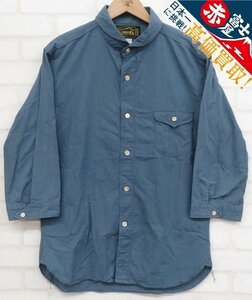 8T0927/ORGUEIL Shawl Collar Shirt OR-5027B オルゲイユ 7分袖シャツ