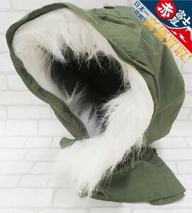 1H6856/米軍実物 84年製 W/SYNTHETIC FUR RUFF OG-107 M-65 防寒フード