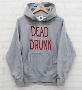 8T0352/TACOMA FUJI DEAD DRUNK designed by Tomoo Gokita 12oz PARKA タコマフジ プルオーバースウェットパーカー