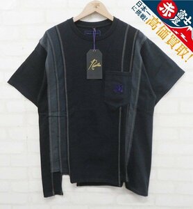 8T0699【クリックポスト対応】未使用品 NEEDLES×DC SHOES 7 Cuts 半袖Tシャツ ニードルス ディーシーシューズ