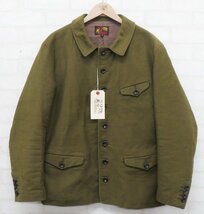 8T0276/未使用品 The 2 Monkeys VOYAGER COAT TM73436 ザツーモンキーズ ヴォイジャーコート ジェラード JELADO_画像2