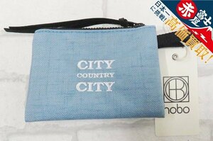 2A7368【クリックポスト対応】未使用品 hobo EVERYDAY ZIP CASE NYLON OXFORD for CITY COUNTRY CITY ホーボー ジップケース