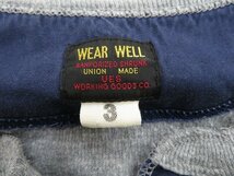 8T0155/UES WEAR WELL 長袖サーマルヘンリーネックシャツ ウエス_画像4