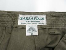 3P6141/未使用品 SASSAFRAS Chop At Overgrown Pants SF-221967 ササフラス チョップアットオーバーグローンパンツ_画像4