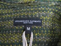 8T0777/未使用品 ENGINEERED GARMENTS Zip Mock Neck Melange Knit NQ106 エンジニアードガーメンツ ジップモックネック メランジニット_画像4