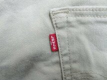 3P6324/リーバイス 08513-0337 ストレッチカラーパンツ Levi’s_画像7