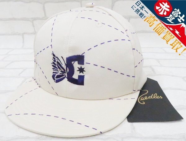 1H6907/未使用品 NEEDLES×DC SHOES baseball cap ニードルス ディーシーシューズ ベースボールキャップ