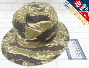 1H6857/未使用品 フリーホイーラーズ フィールドハット タイガーカモ 1727020 FREEWHEELERS FIELD HAT