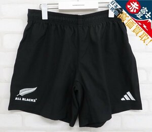 3P6217【クリックポスト対応】未使用品 アディダス AERO READY ラグビー オールブラックス ショーツ adidas ALL BLACKS ショートパンツ