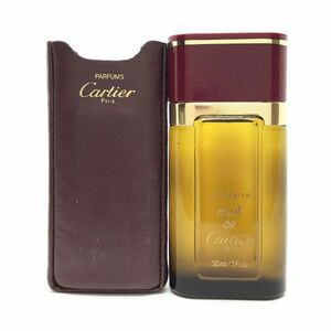 CARTIER カルティエ マスト ドゥ カルティエ EDT 30ml ☆残量ほぼいっぱい　送料350円