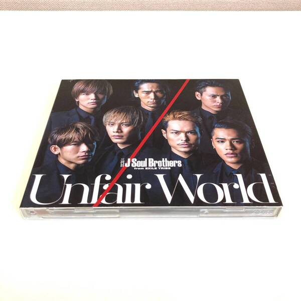 CD　1568　三代目 J Soul Brothers from EXILE TRIBE　Unfair World　DVD