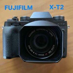 割引中！富士フイルムX-T2 XF35mm f2 ミラーレス FUJIFILM 富士フィルム ボディレンズセット