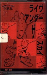 カセット「ライヴ・アンダー・ザ・スカイ」F.M.N SOUND FACTORY サバート・ブレイズ 山本精一 音源CD