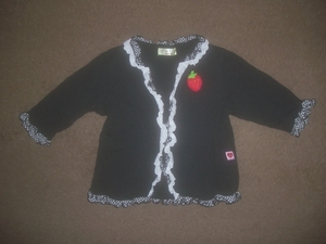 *CBG*PLANET strawberry motif strawberry. .... cardigan! spring summer 100cm