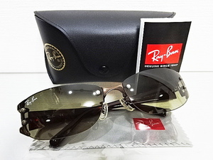 廃盤 ほぼ未使用 綺麗 レイバン RB3397 014/13 ブラウン グラデーション グラディエント ワインレッド RAYBAN イタリア サングラス/RB3396