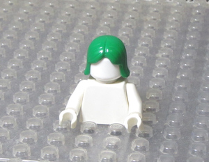 ◆レゴ∥LEGO【ミニフィグヘアー(女性)/緑】#4530◆正規品 [R89147]