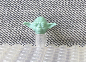 * Lego ∥LEGO[ Mini fig head - Звездные войны / Yoda (Yoda)] [R89737]