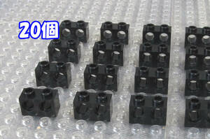 ◆レゴ∥LEGO【1x2(2ホール)ビームブロック/黒 20個】#32000◆正規品 [R87640]