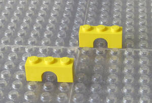 ◆レゴ∥LEGO【アーチ(1x3)/黄色 2個】#4490◆正規品 [R86460]