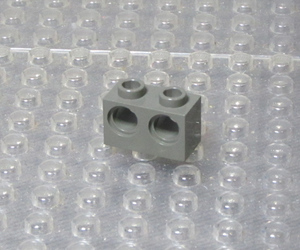 ◆レゴ∥LEGO【1x2(2ホール)ビームブロック/旧濃灰】#32000◆正規品 [R87594]