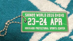 SHINee 会場別メモリアルプレートチャーム 北海道