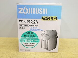 5684A24 未使用 ZOJIRUSHI 象印 マイコン沸とう電動ポット CD-JB30-CA 3.0L ベージュ 電気ポット