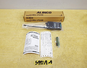 5492A24 unused ALINCO Alinco special small electric power transceiver DJ-P240 L alternate telephone call wireless 