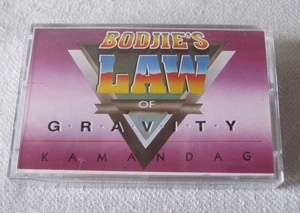 輸入版ミュージックカセットテープ「BODJIE'S LAW OF GRAVITY KAMANDAG 」フィリピン歌謡 フィリピン製