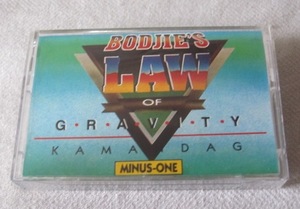  import version music cassette tape [BODJIE'S LAW OF GRAVITY KAMANDAG MINUS-ONE] Philippines song Philippines made 