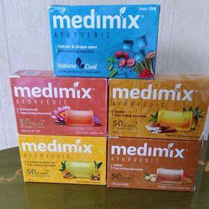 Medimix メディミックス アーユルヴェーダ石鹸5種
