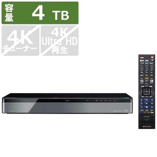 TOSHIBA REGZA レグザブルーレイレコーダー DBR-M4008