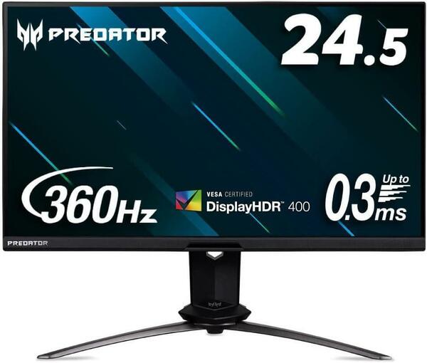 Acer 24.5型ゲーミングモニター Predator X25bmiiprzx