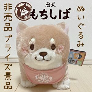 非売品 プライズ品 忠犬もちしば スクっとポーズ ぬいぐるみ 犬 インテリア