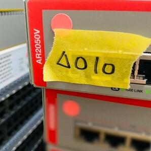 △010【通電OK】 Allied Telesis AT-AR2050V VPN アクセス ルーター AR2000 Series RoHS対応 ファイアウォール IPv6 IPv4 アライドテレシスの画像1