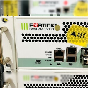 ▲211【通電OK】 Fortinet FortiGate 1500D FG-1500D ファイアウォール FW IPS SSL インスペクション 脅威保護機能 フォーティネット