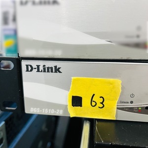 ■63【通電OK】D-Link DGS-1510-28 スイッチ switch IGMP Snooping ポートミラーリング スパニングツリー セーフガードエンジン IPv6 