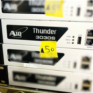 ▲50【通電OK】 A10 Thunder 3030S ロードバランサ ADC Thunderシリーズ 中小規模 WAF DDoS防御 IPv6移行 サーバーロードバランス