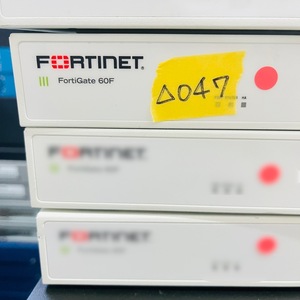 △047【通電OK】FORTINET FortiGate 60F FG-60F ファイアウォール セキュアSD-WAN FortiOS FortiConverter FortiGuard SOCプロセッサ NGFW