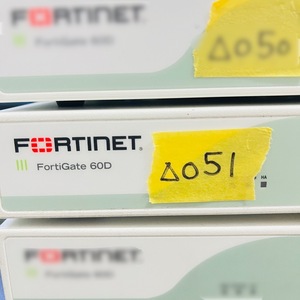 △051【通電OK】FORTINET FortiGate 60D FG-60D ファイアウォール 不正侵入検知防御 IPS アプリケーション制御 VPN Webフィルタリング