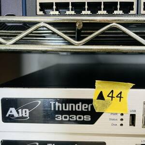 ▲44【通電OK】 A10 Thunder 3030S ロードバランサ ADC Thunderシリーズ 中小規模 WAF DDoS防御 IPv6移行 サーバーロードバランス