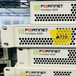 ▲126【通電OK】Fortinet FortiGate 200E FG-200E ファイアウォール FW セキュア SD-WAN IPS パフォーマンス SSLインスペクション